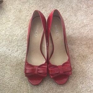 JJMIMO Nine & Co. Red Heels 7.5